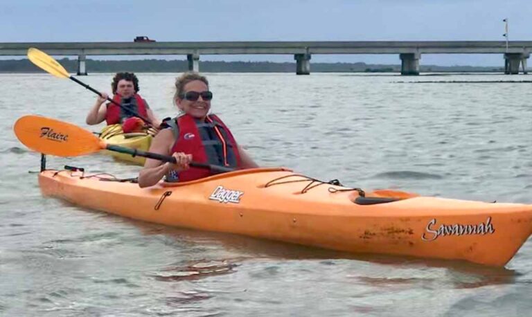 kayak rental in st augustine near by crescent beach, FL